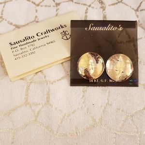 14k Gold Filled Earrings (a set of 5)